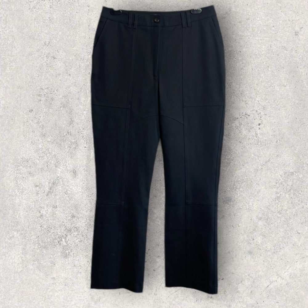 New Jonathan Simkhai Black Seamed Pants Size 8